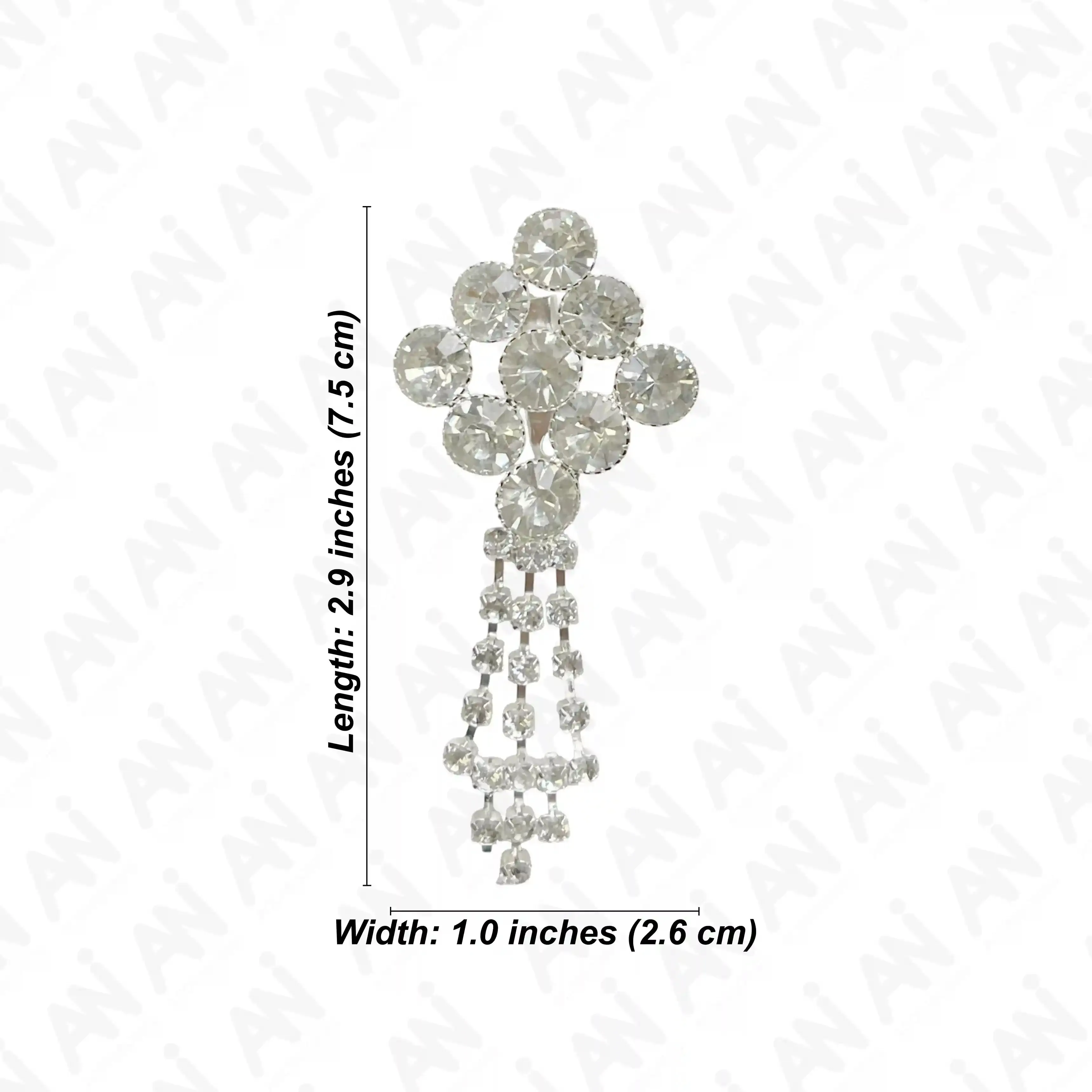 Unisex Rhinestone Brooch for Fashion
