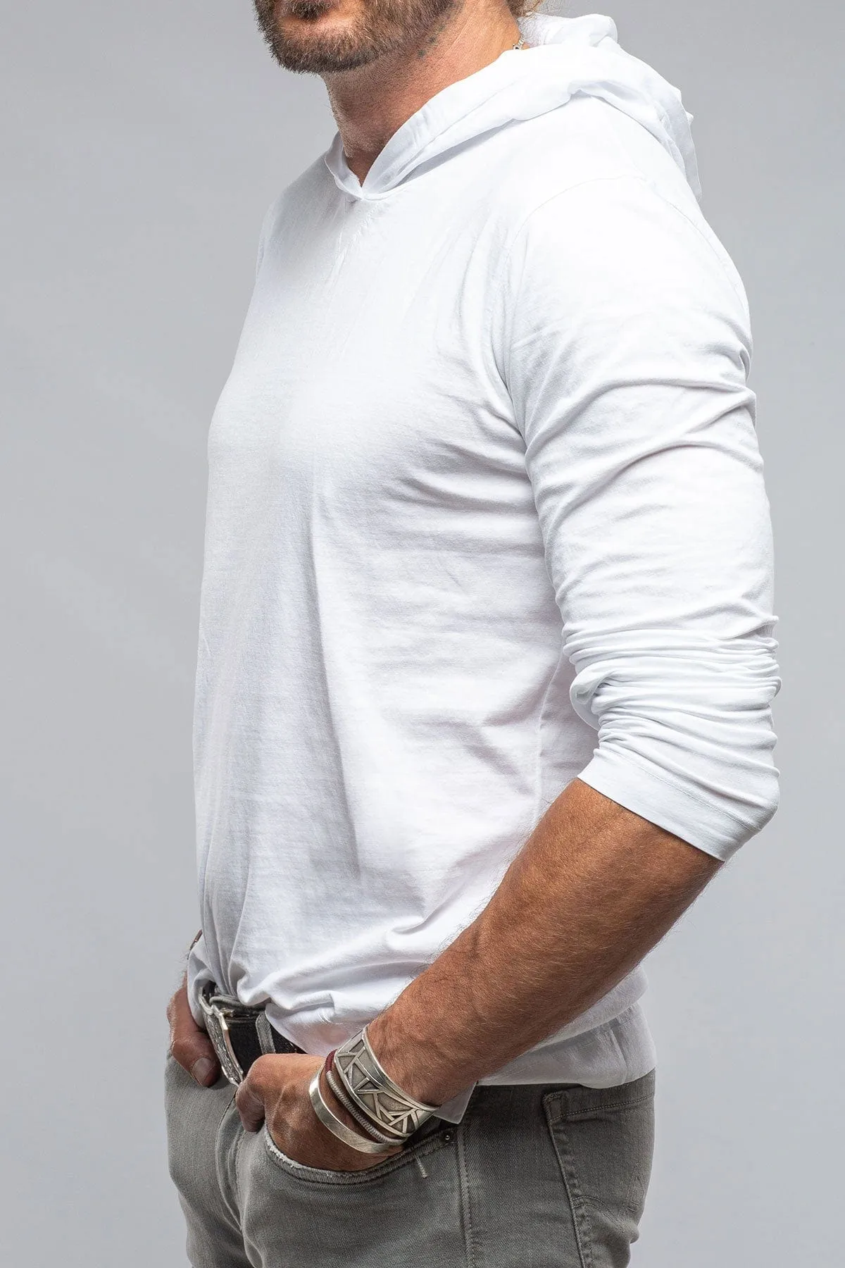 Ventura Hooded Tee in White