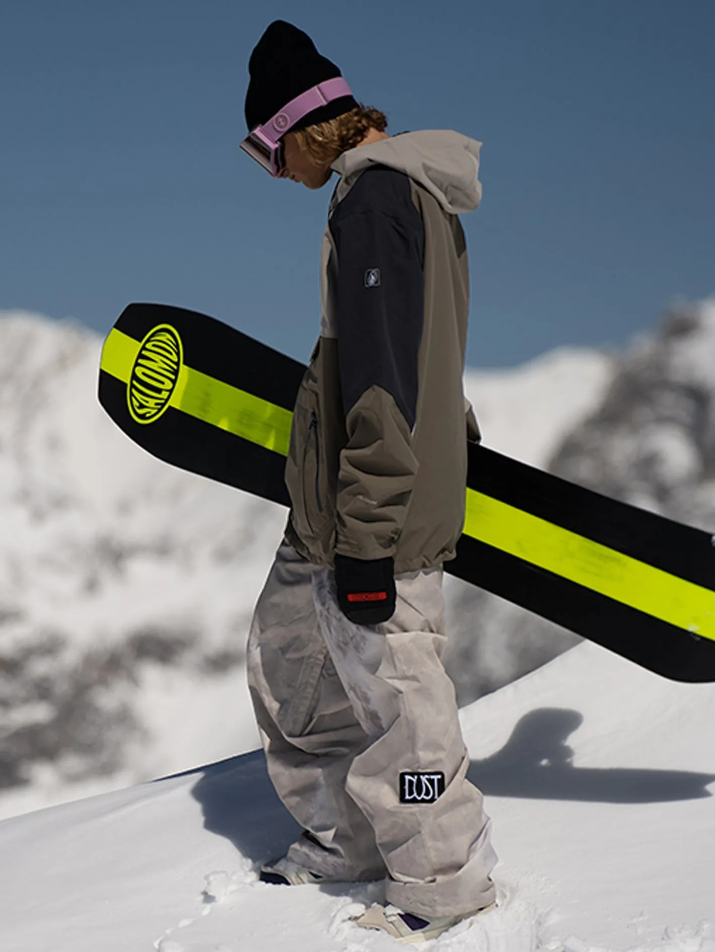 Veste de snow Brighton Pullover - Dark Khaki