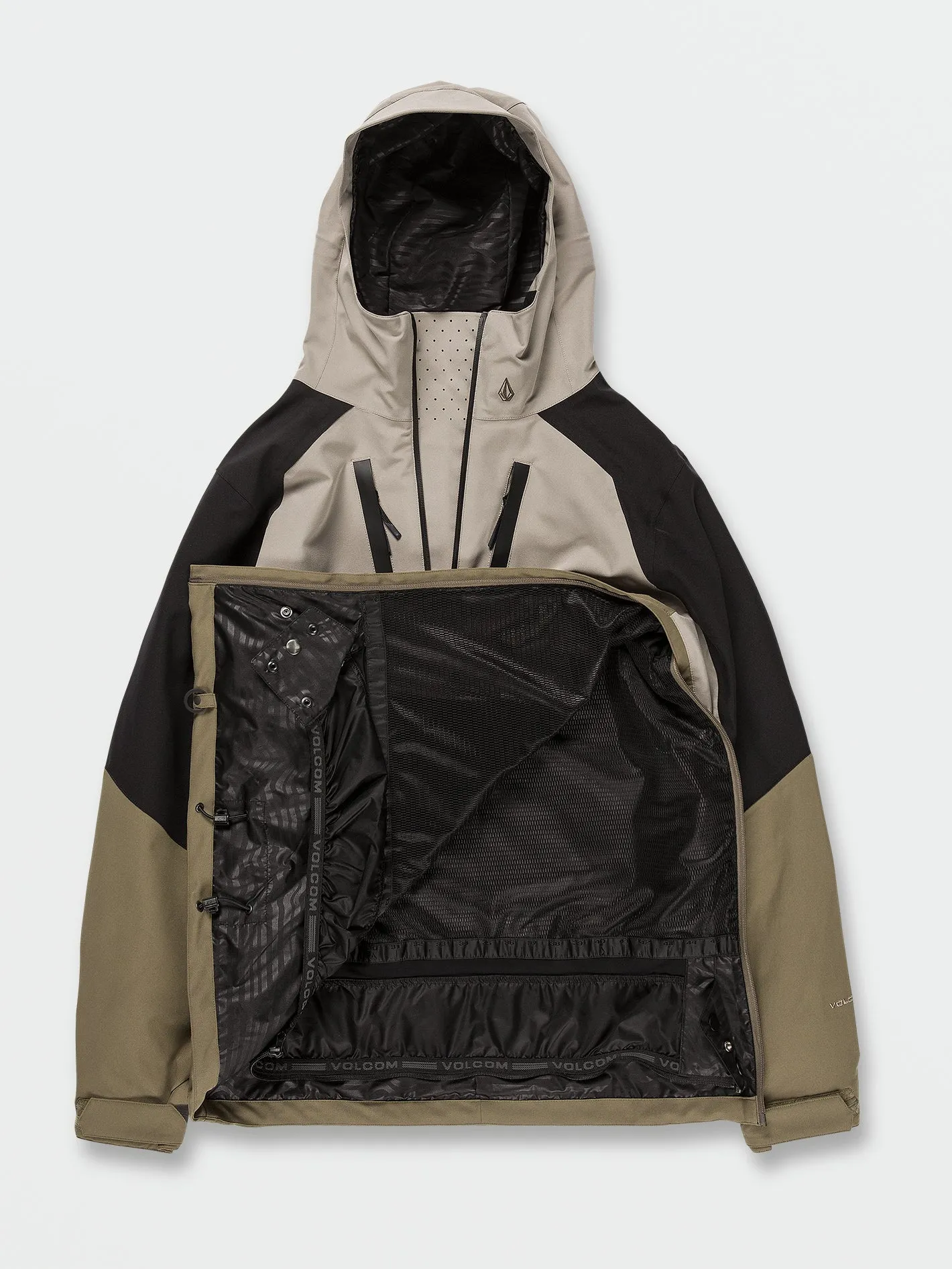 Veste de snow Brighton Pullover - Dark Khaki