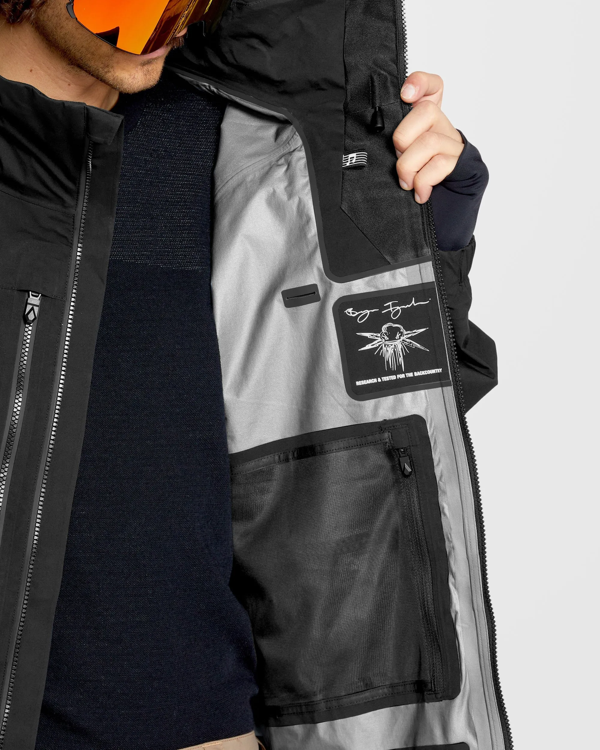 Veste Guch Stretch Gore-Tex - Black