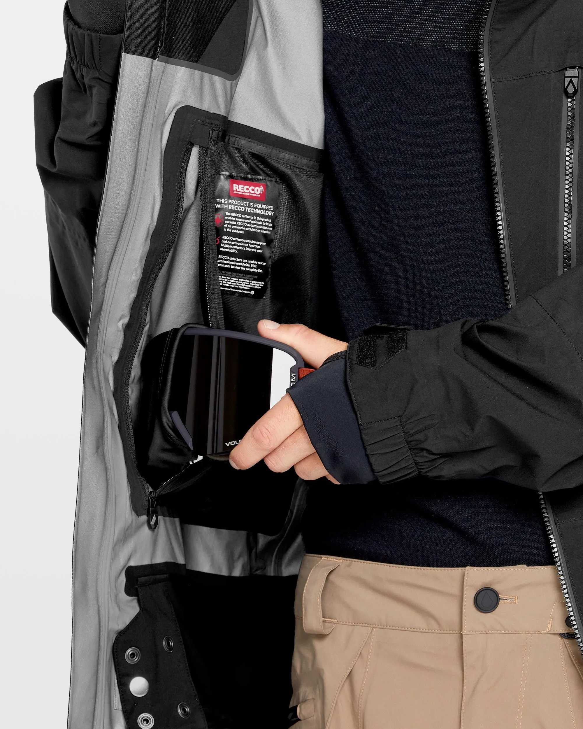 Veste Guch Stretch Gore-Tex - Black