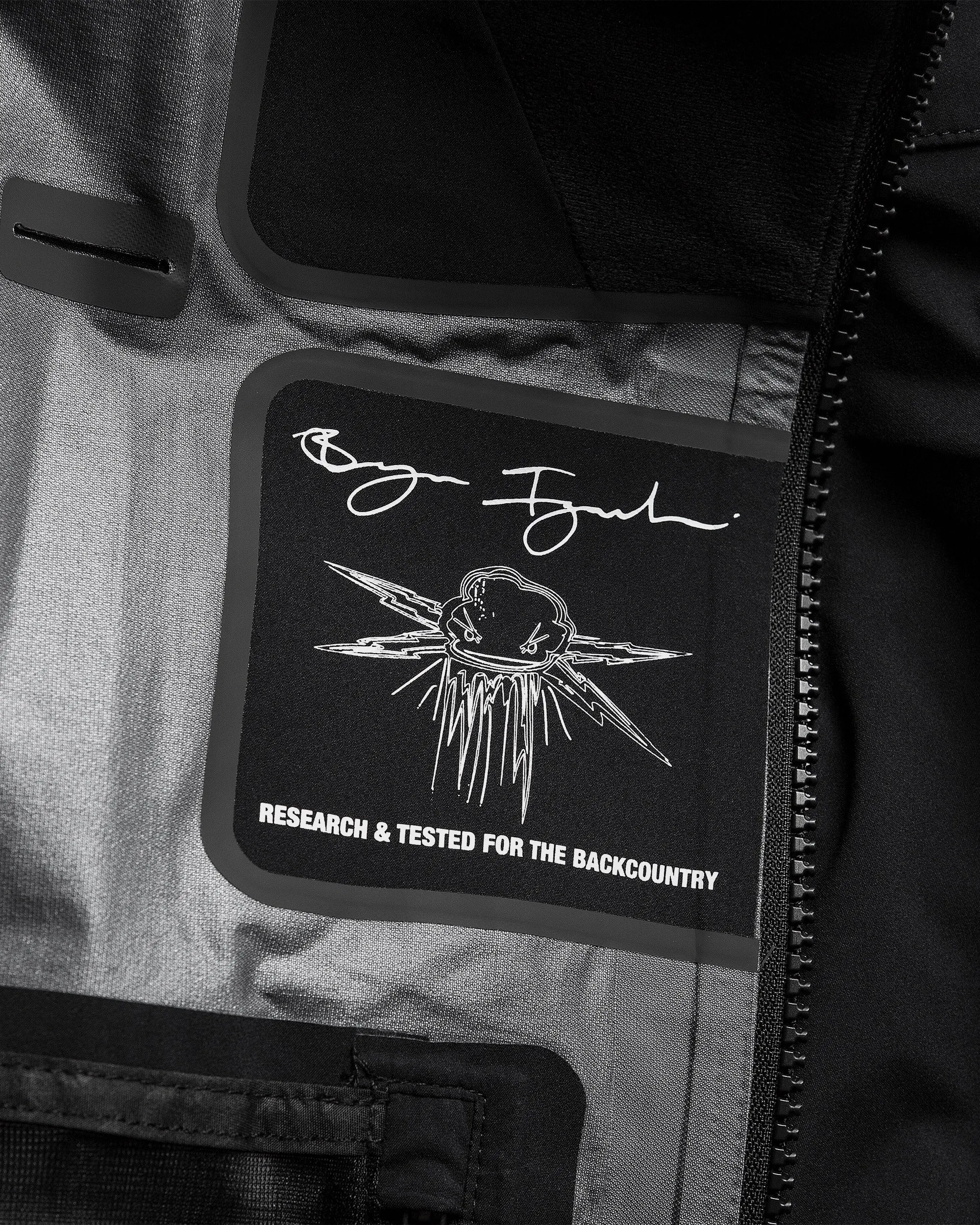 Veste Guch Stretch Gore-Tex - Black