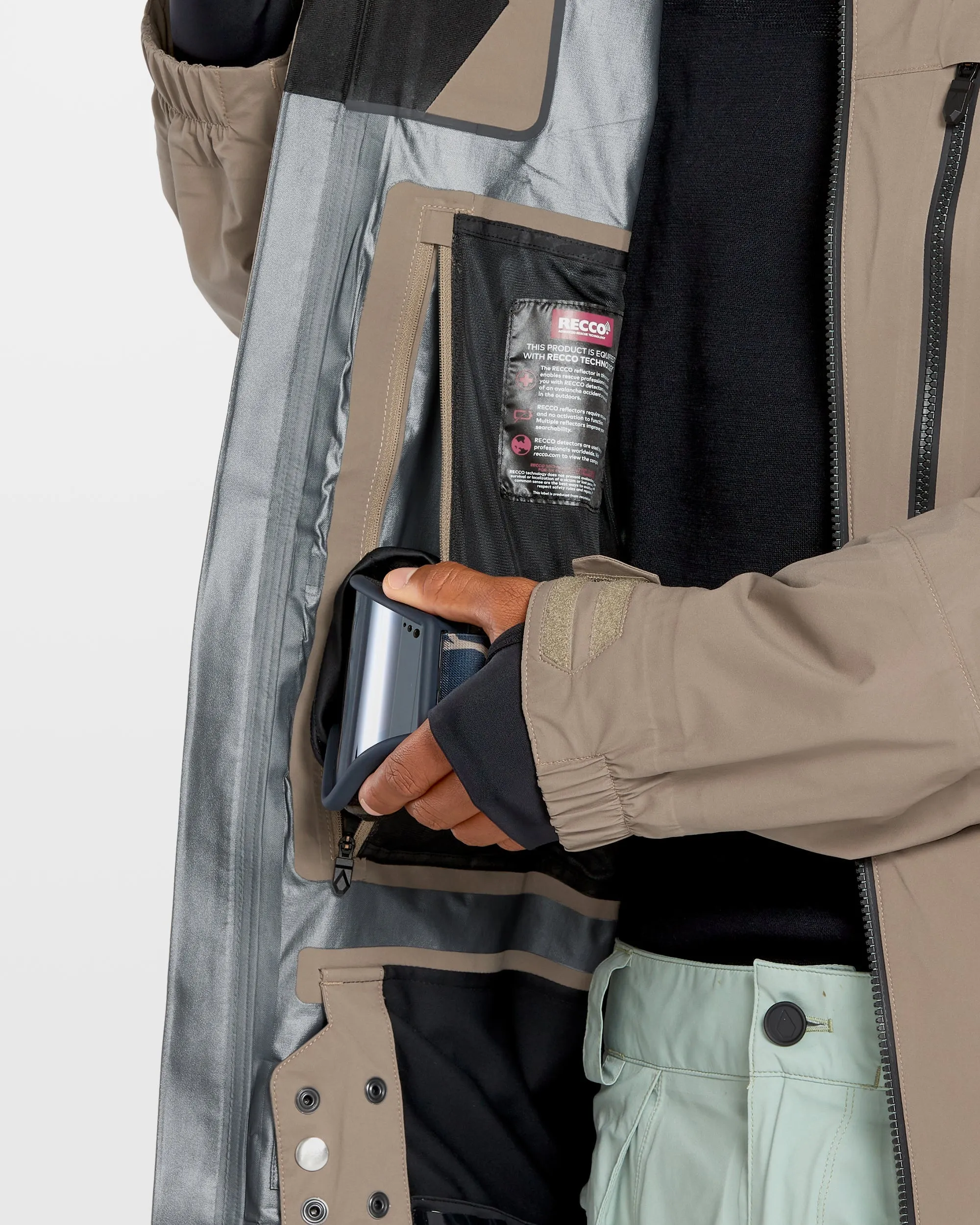Veste Guch Stretch Gore-Tex - Chestnut Brown