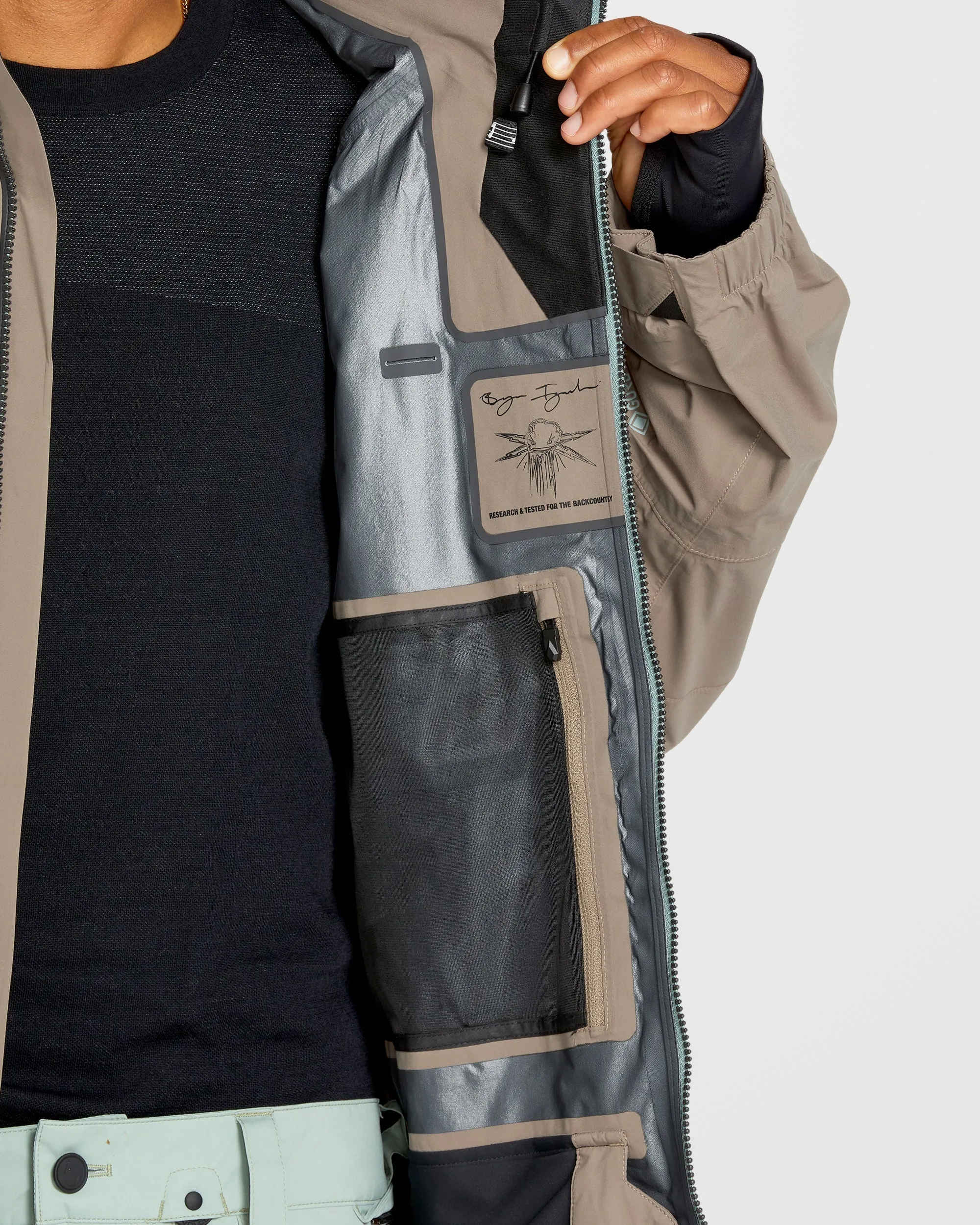 Veste Guch Stretch Gore-Tex - Chestnut Brown