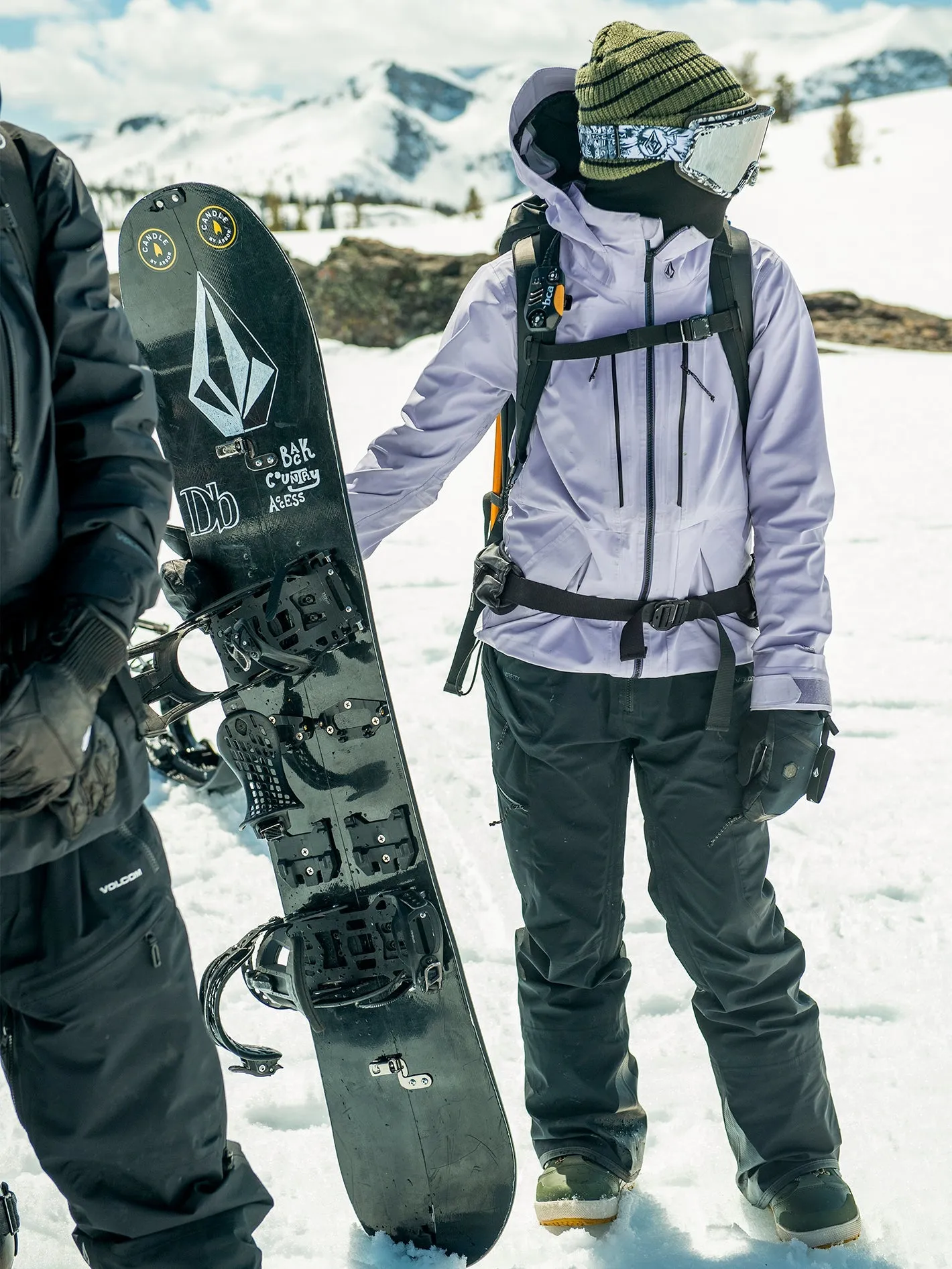 Veste Stretch Gore-Tex Vs 3L  - LILAC ASH