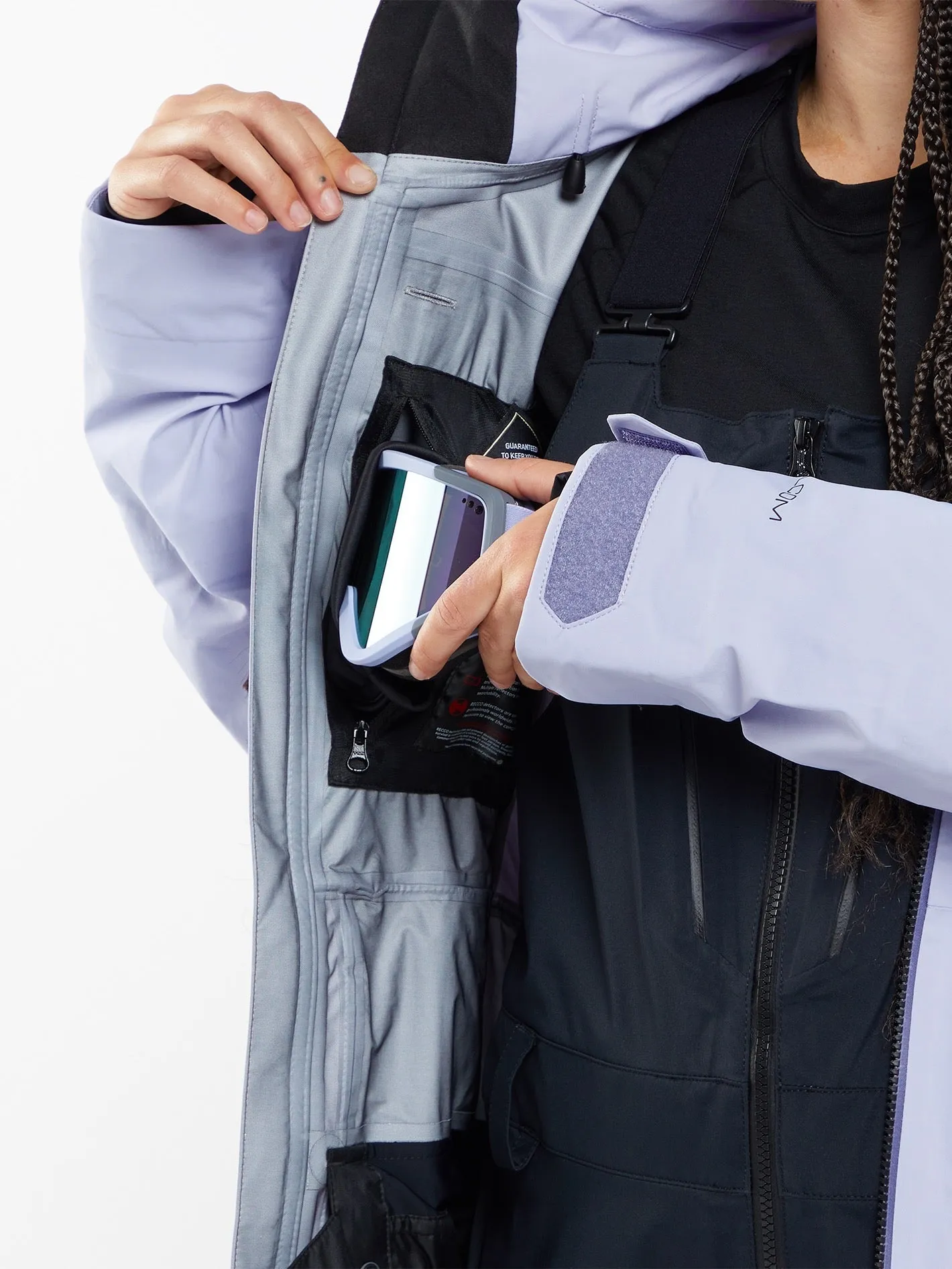 Veste Stretch Gore-Tex Vs 3L  - LILAC ASH