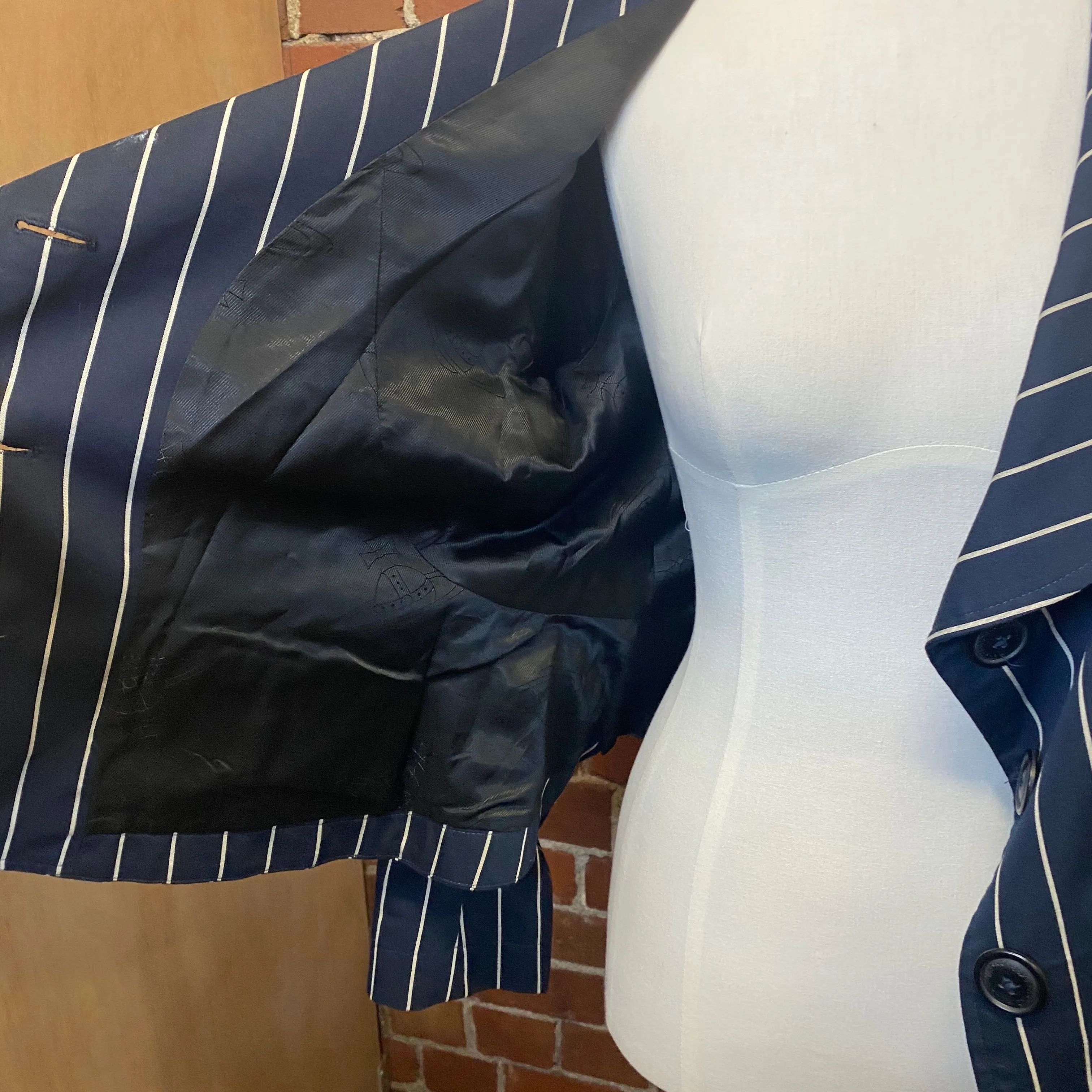 VIVIENNE WESTWOOD pinstripe jacket