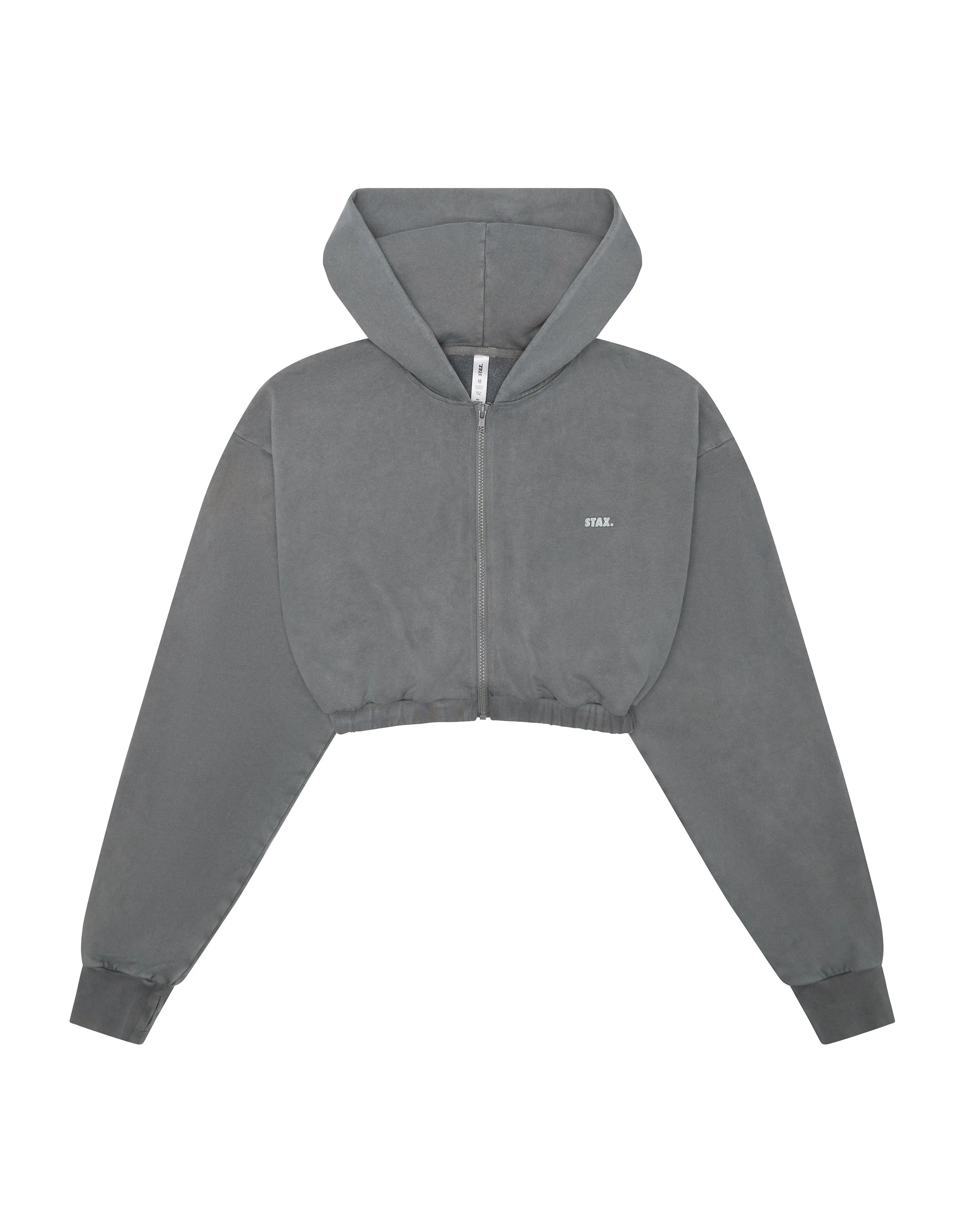 W23 Cropped Hoodie - Stone
