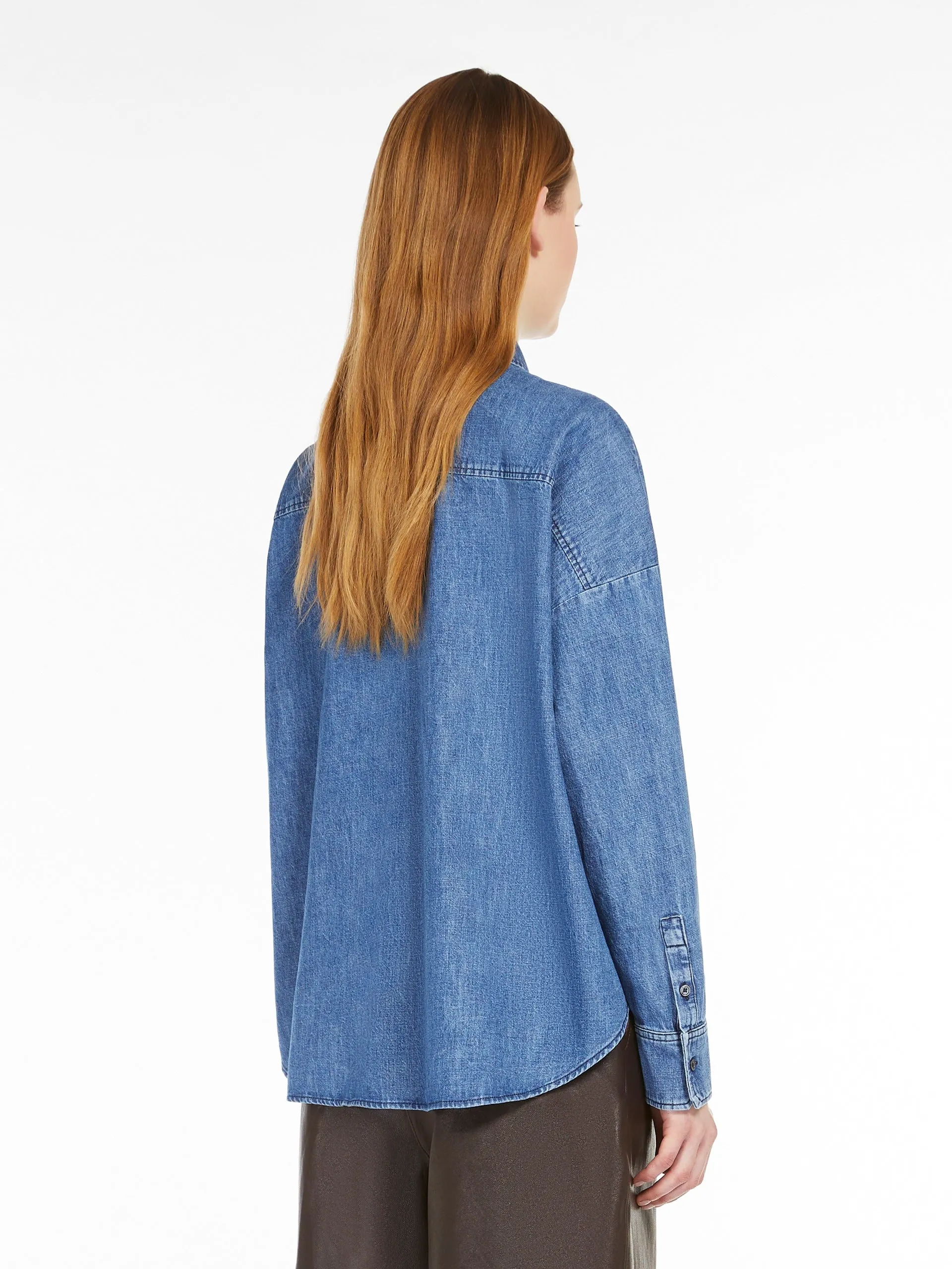 Weekend Max Mara Landa Top in Navy