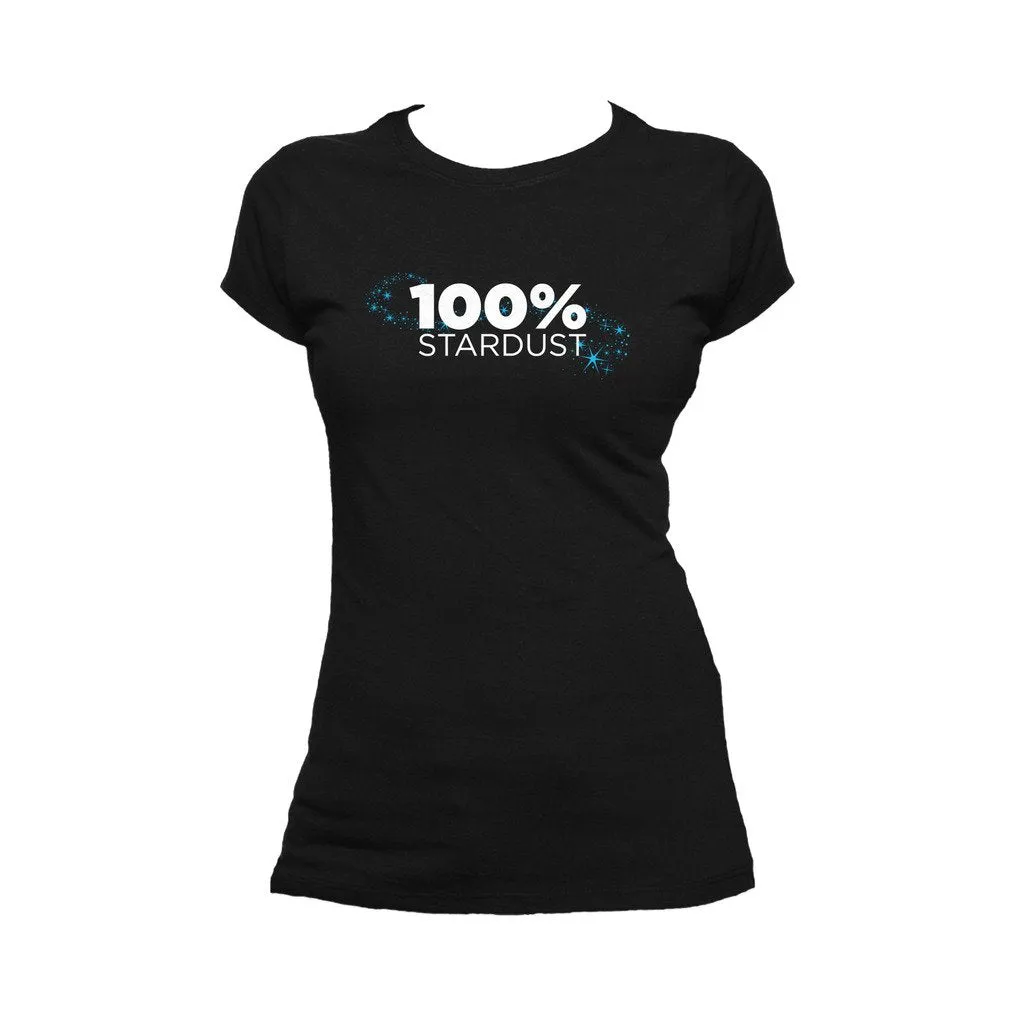 Weird Science 100% Stardust Official Women's T-shirt (Black)