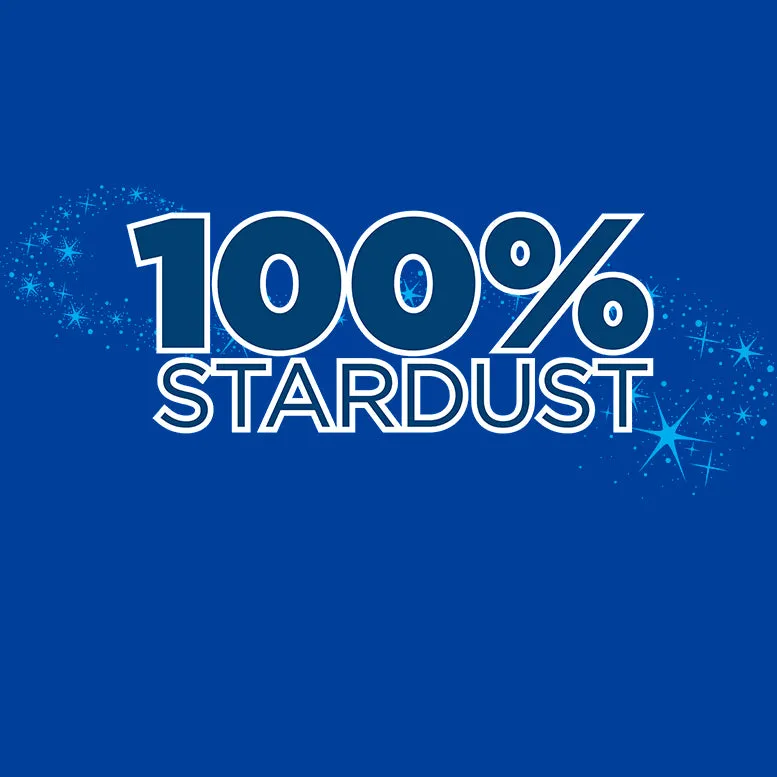 Weird Science 100% Stardust Official Women's T-shirt (Royal Blue)