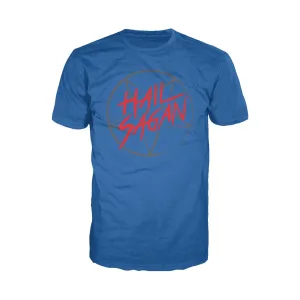 Weird Science Hail Sagan Official Men's T-shirt (Royal Blue)