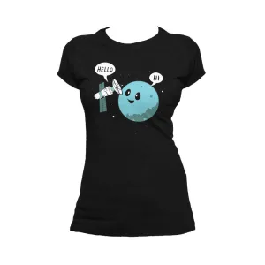 Weird Science Planet Official Women's T-shirt (Black)