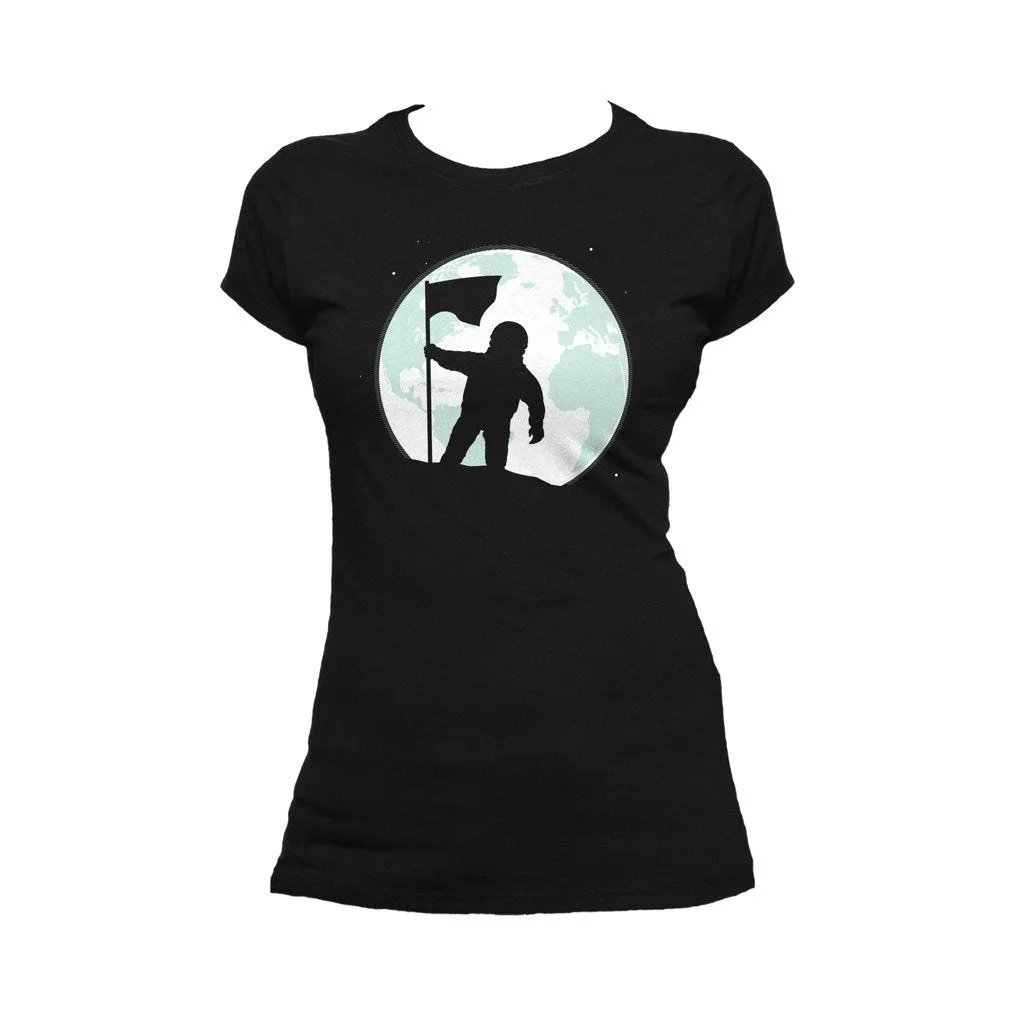 Weird Science Silhoutte Official Women's T-shirt (Black)