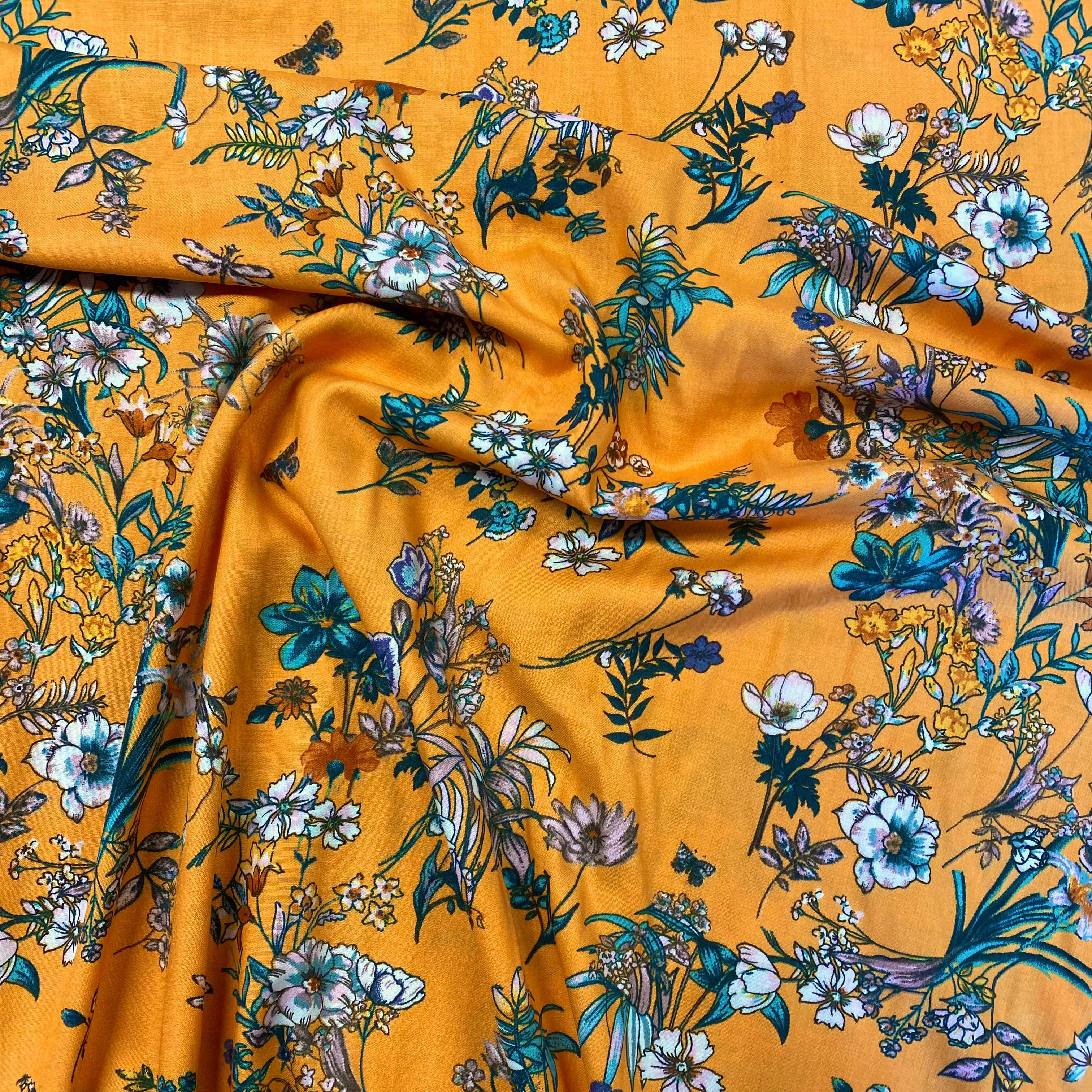 Wild Garden Viscose