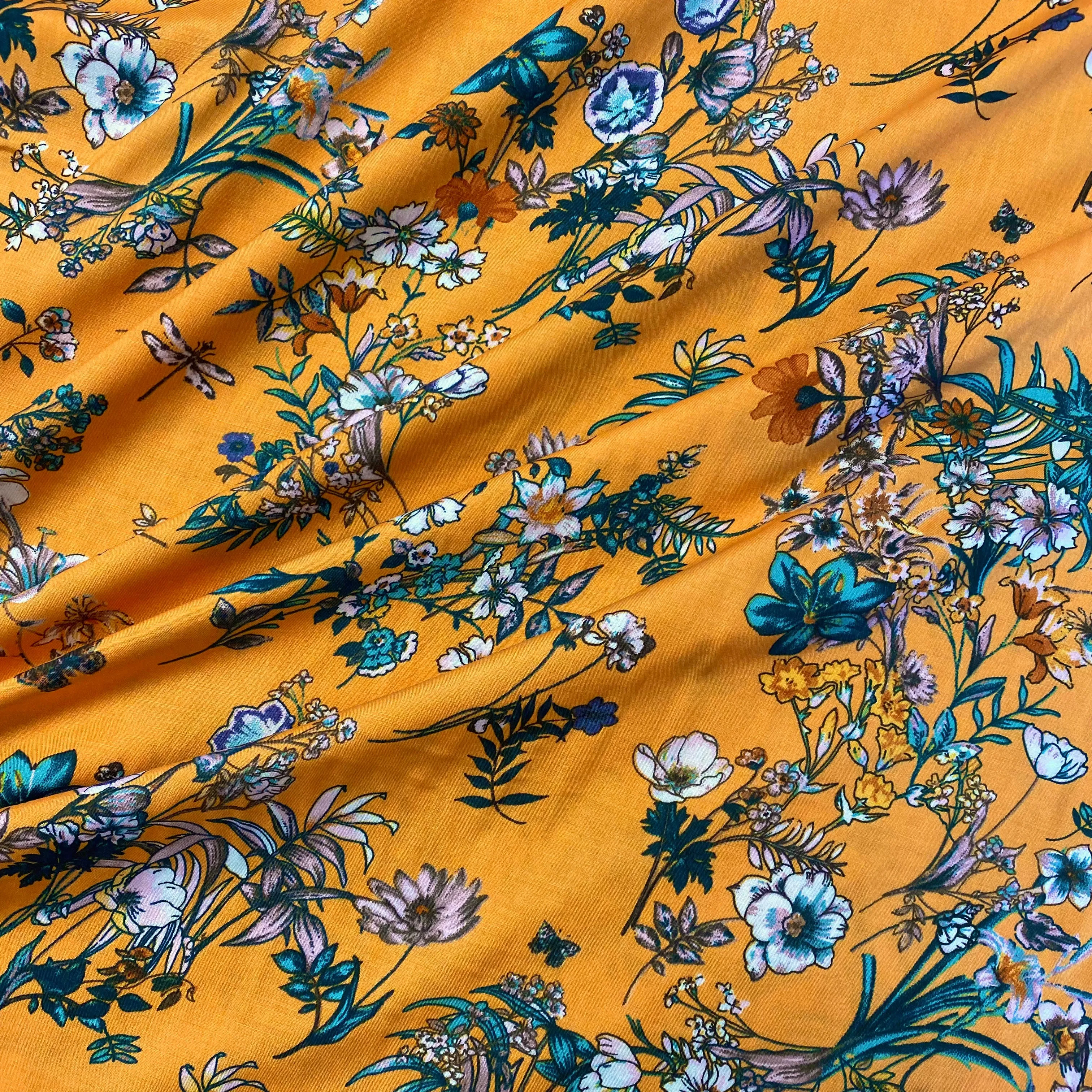 Wild Garden Viscose