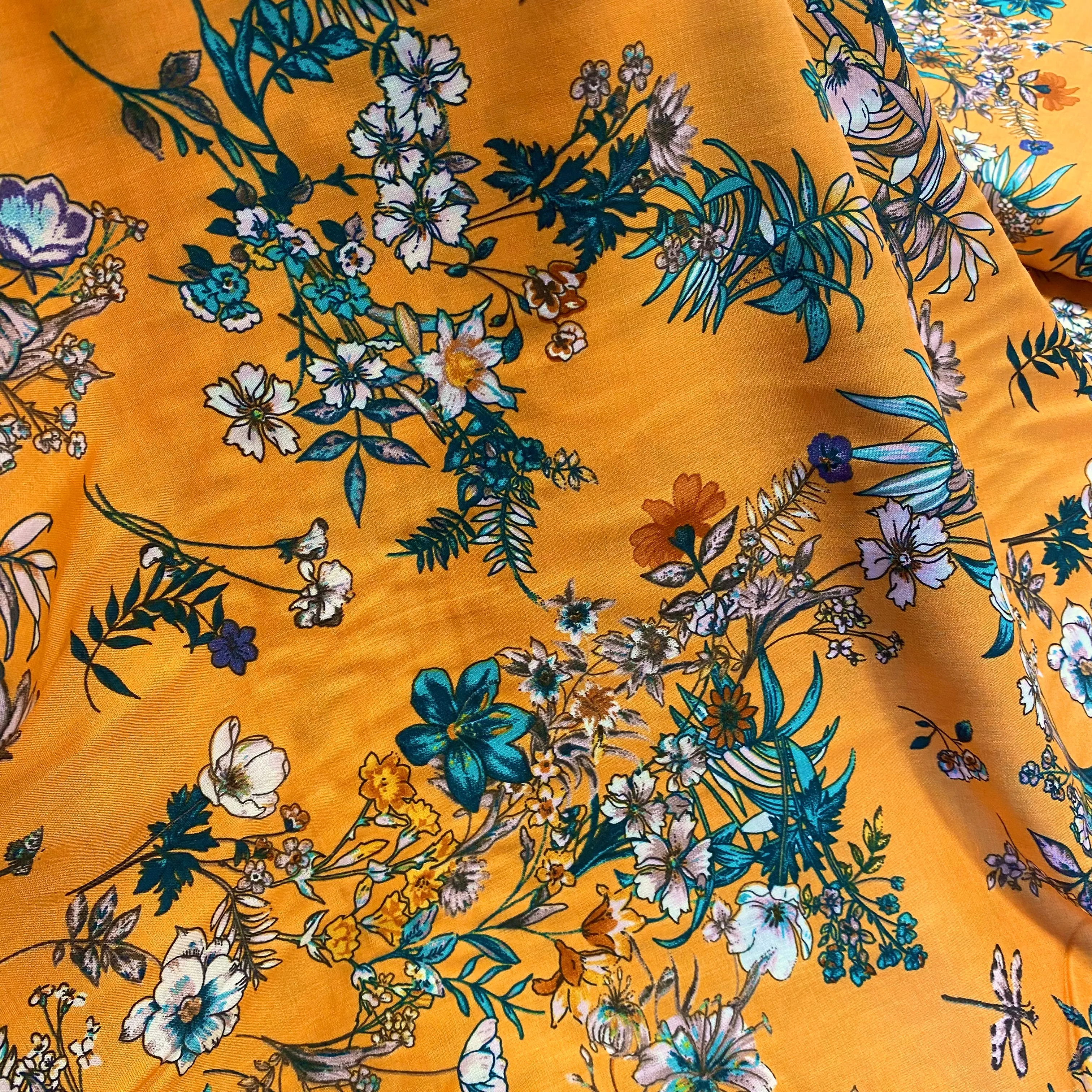 Wild Garden Viscose