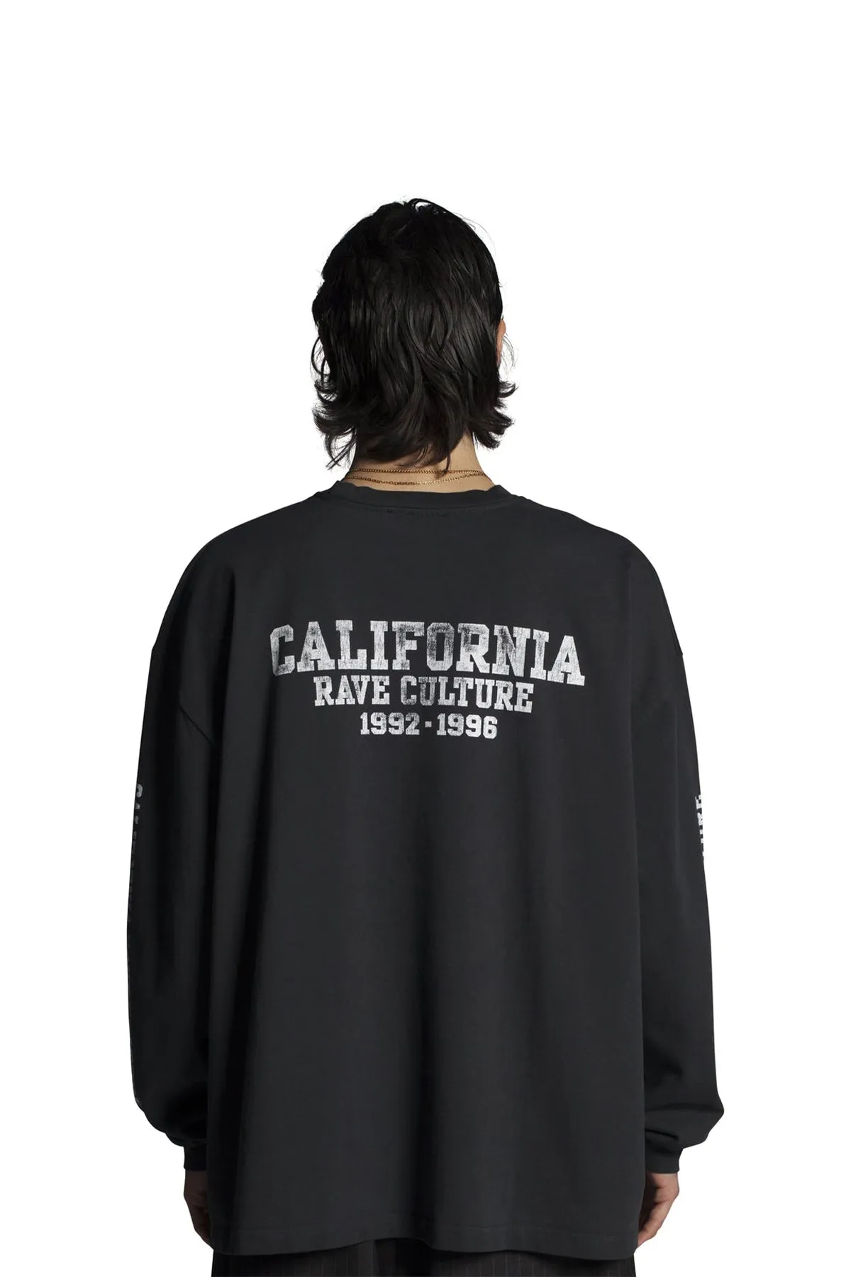 WILLY CHAVARRIA | LONG SLEEVE BUFFALO TEE "CA RAVE CULTURE"