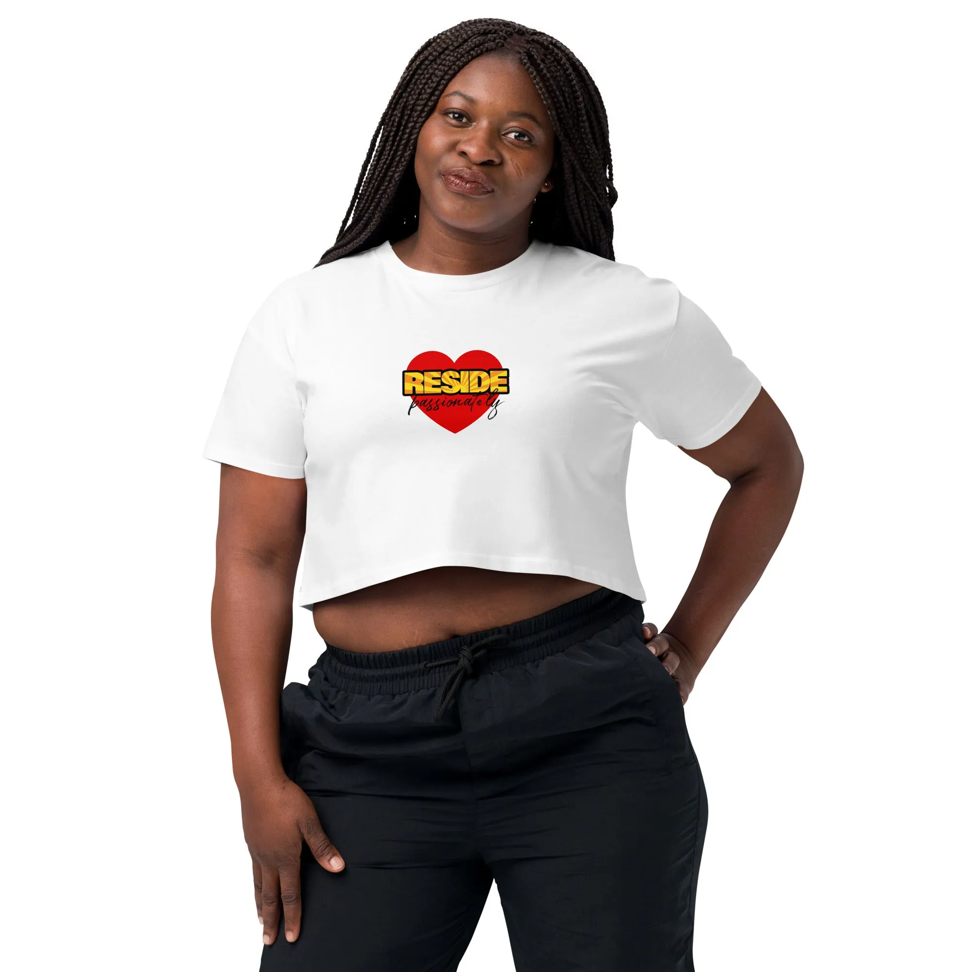 Women’s Crop Top - Reside Passionately