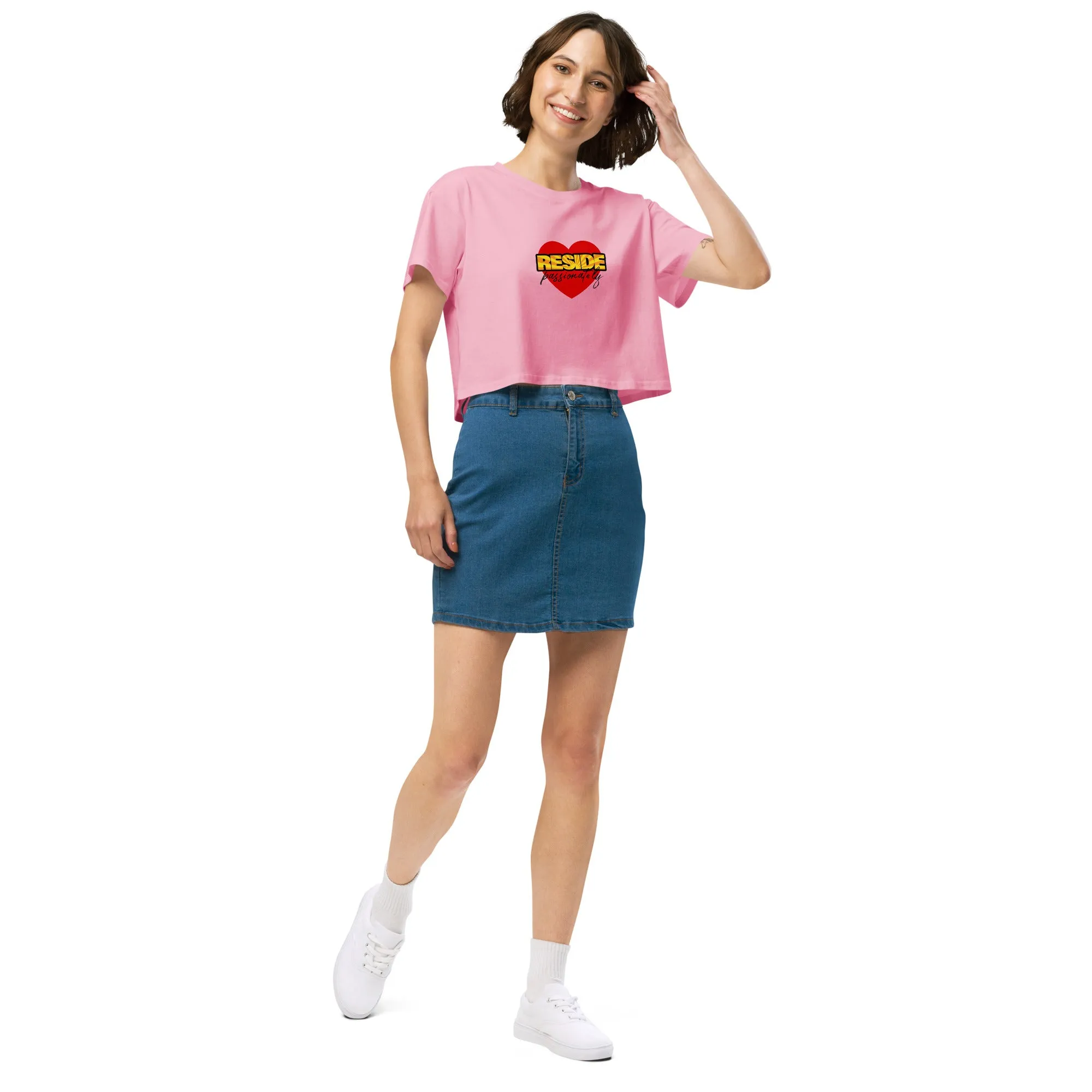 Women’s Crop Top - Reside Passionately