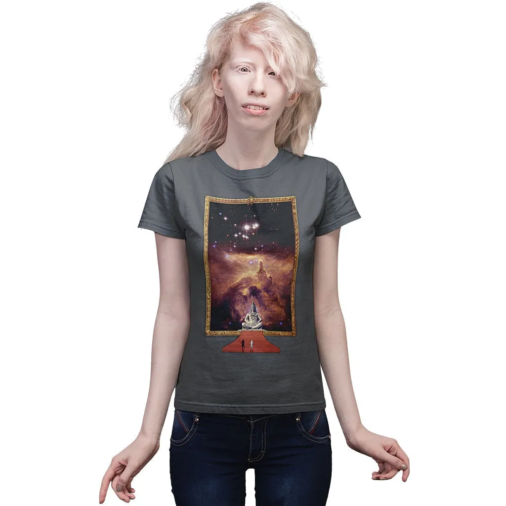Womens Pismis 24 T-Shirt - Infinite Nothingness v1 - Shiva Cosmos T-Shirts