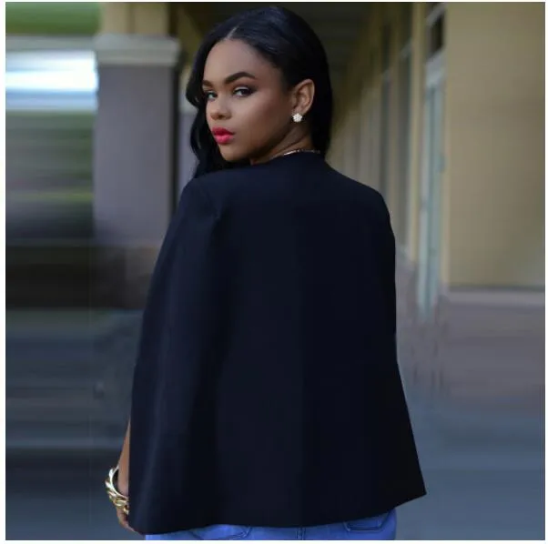 Women's Professional Split-Cape Slim-Fit Business Blazer | Ideal for All Seasons