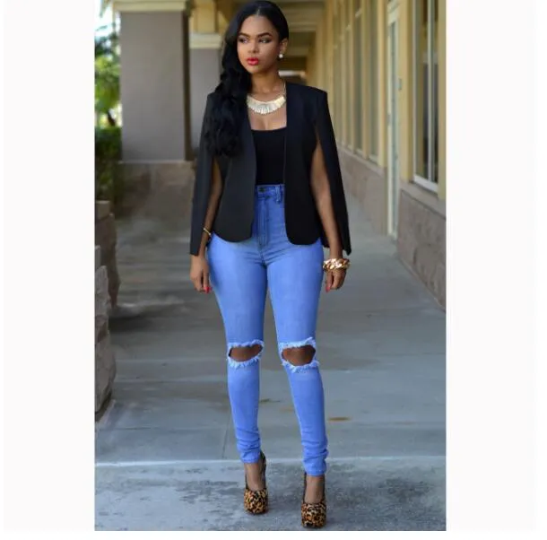 Women's Professional Split-Cape Slim-Fit Business Blazer | Ideal for All Seasons