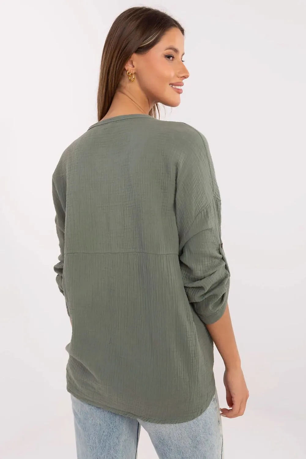 Women's shirt made of muslin cotton