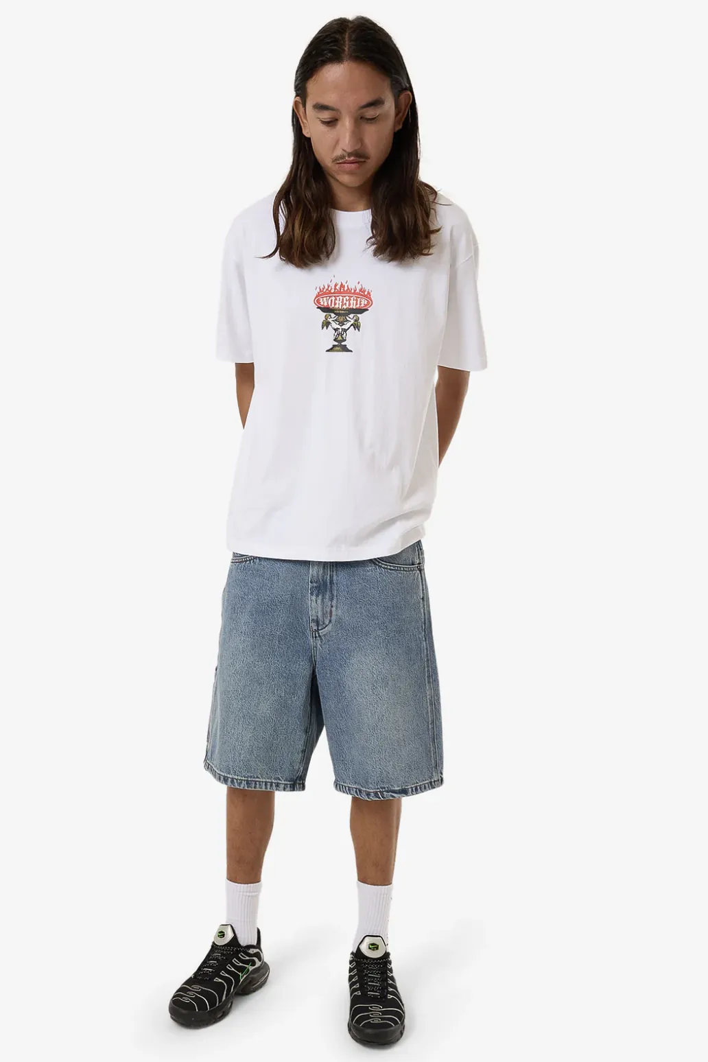 WORSHIP SUPPLIES CHALICE TEE - WHITE