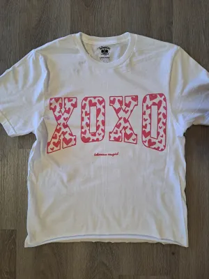 XOXO White Valentine's Day T-Shirt - WS
