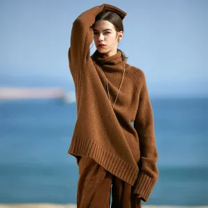 Yak Wool Turtleneck Sweater