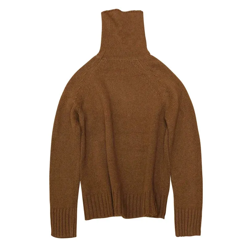 Yak Wool Turtleneck Sweater