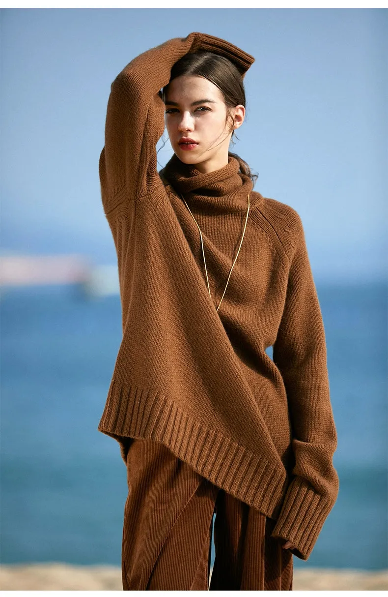 Yak Wool Turtleneck Sweater