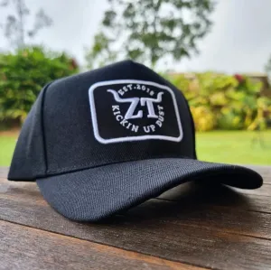 Z&Tee Kickin Up Dust | Black Trucker Cap