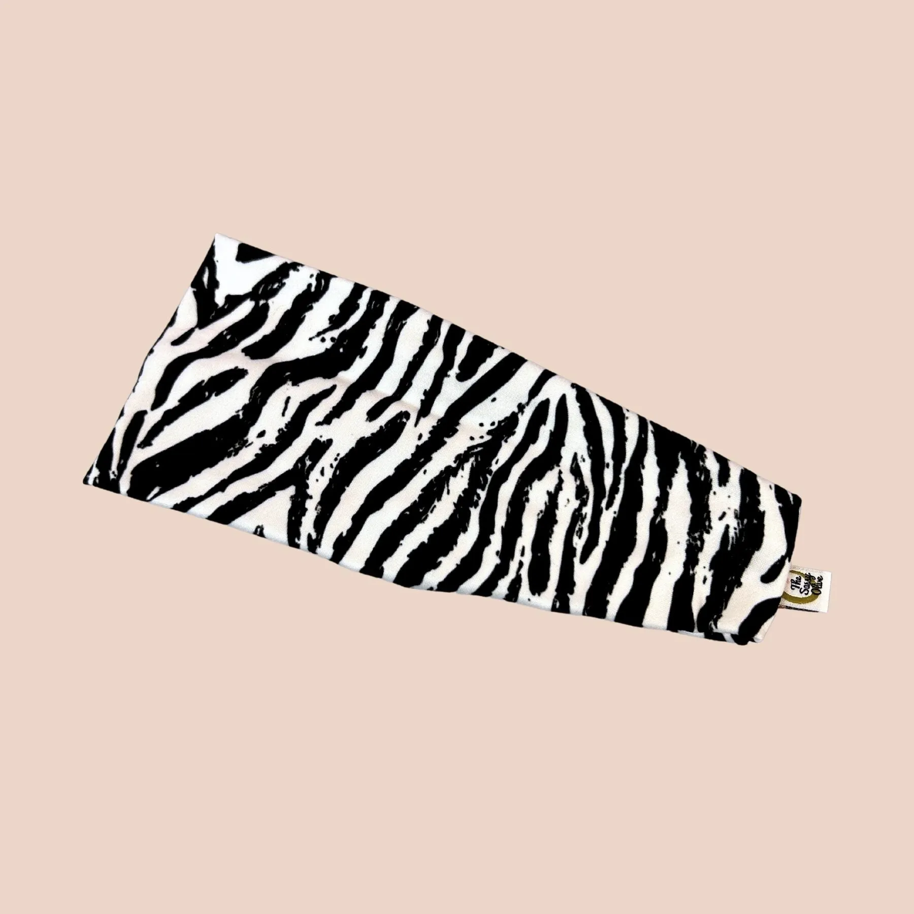 Zebra Print Stretch Headband