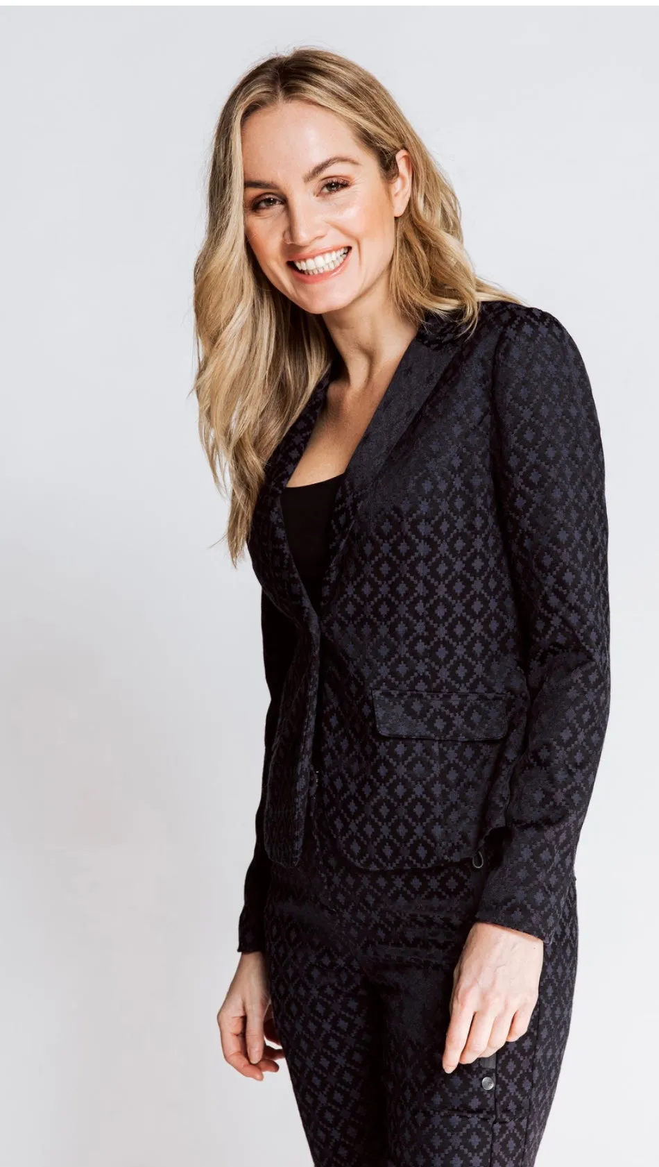 Zhrill Betsy Blue Blazer